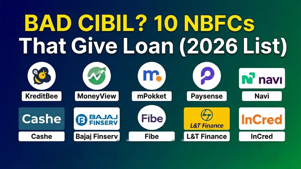 Top 10 NBFC Personal Loans for Bad Credit