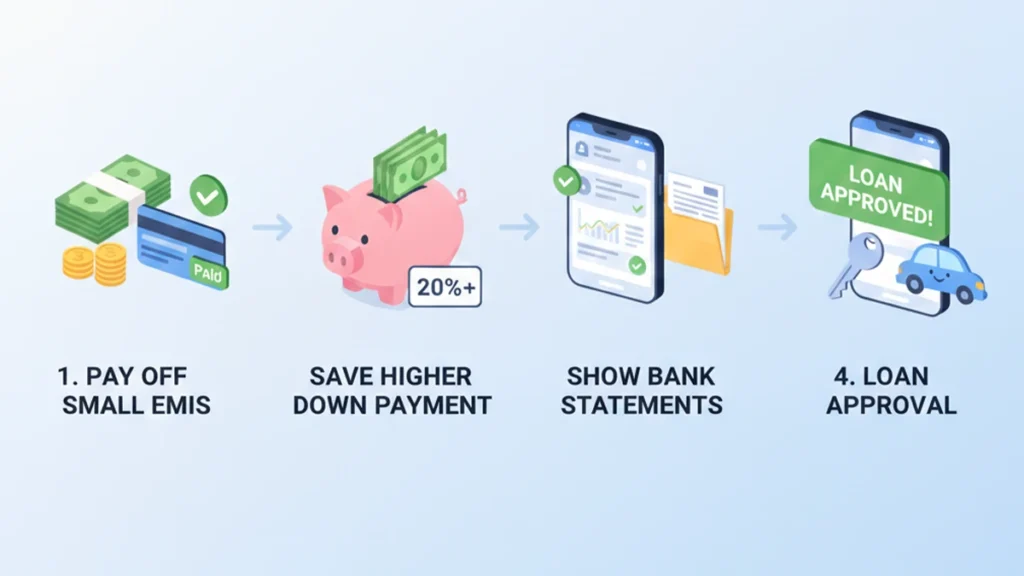 car loan for bad credit process