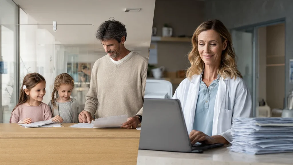 Difference between cashless and reimbursement insurance claim process in India