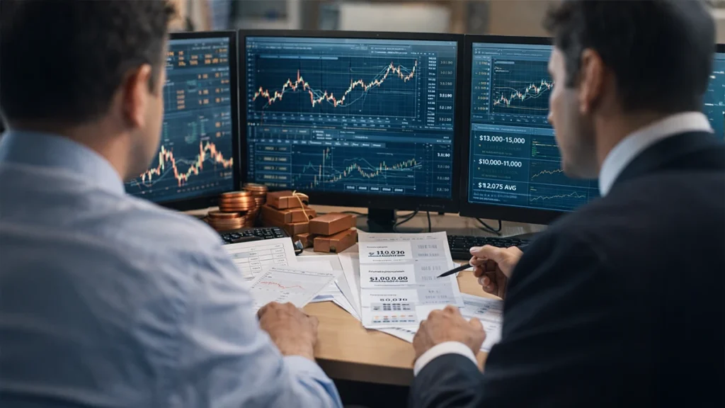 Investment banks analyzing copper price forecasts amid market volatility in 2026