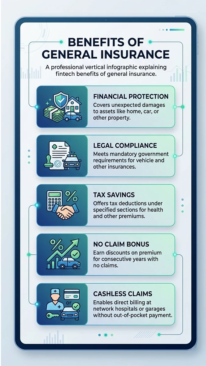 BENEFITS OF GENERAL INSURANCE