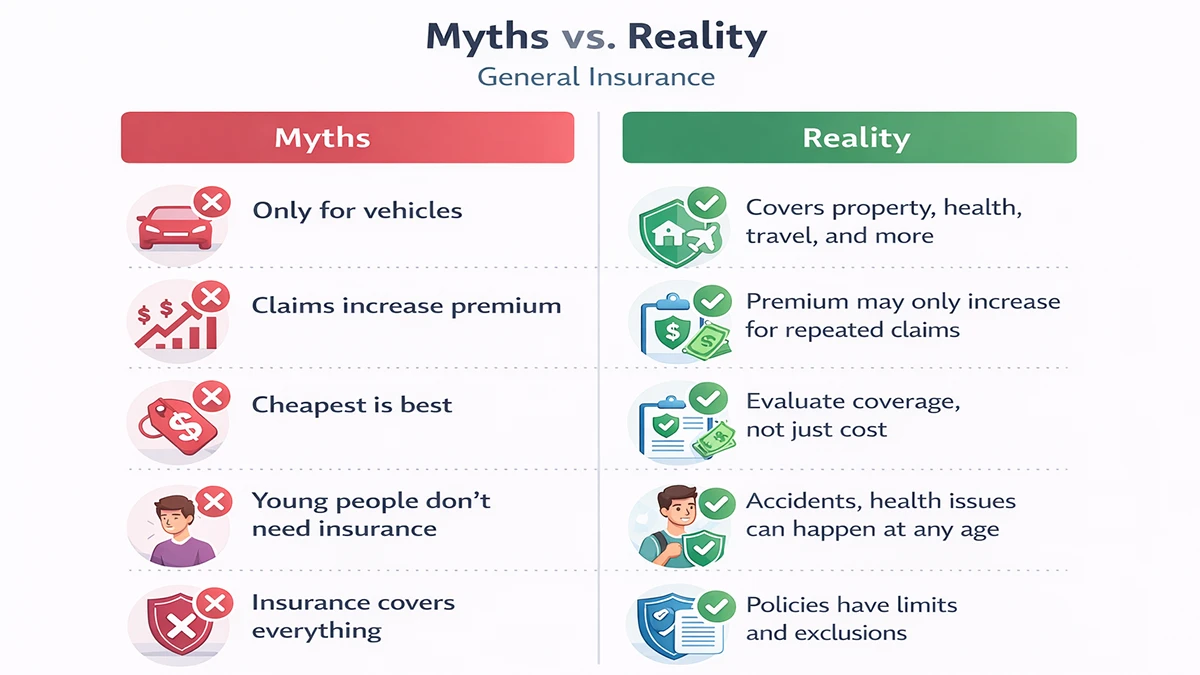 Common Myths About General Insurance