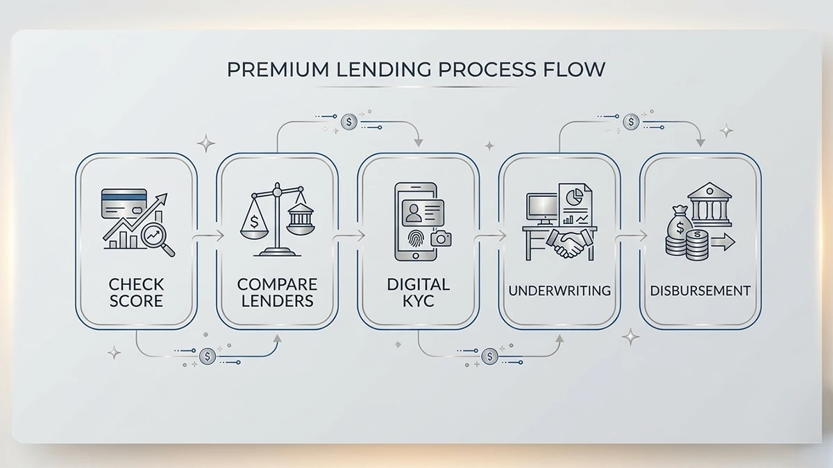 instant loan application process steps